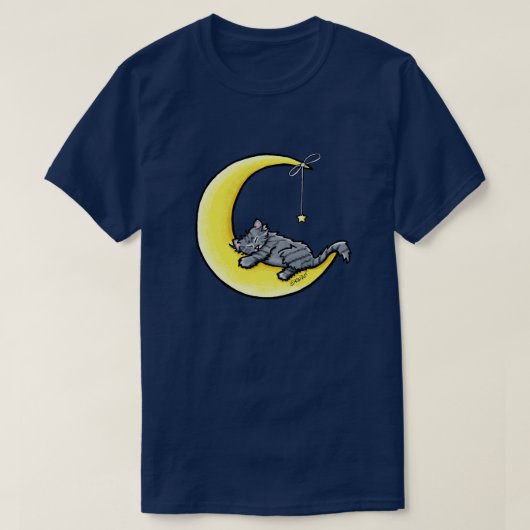 月恋の猫Tシャツ Tシャツ (デザイン正面)