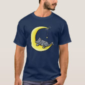 月恋の猫Tシャツ Tシャツ (正面)