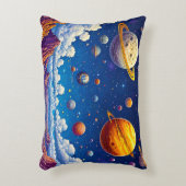 月惑星銀河系 アクセントクッション (正面(垂直))