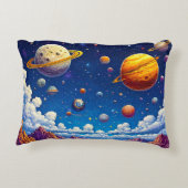 月惑星銀河系 アクセントクッション (裏面)