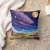 月惑星銀河系 クッション (ブランケット)