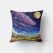 月惑星銀河系 クッション (裏面)