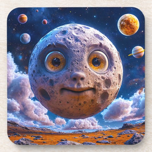 月惑星銀河 コースター (正面)