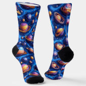 月惑星銀河 ソックス (傾斜あり)