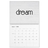 月感動的ごとの単語 カレンダー (3月 2026)