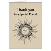 月感謝していの様に私の最も暗い時間を友人 (正面)