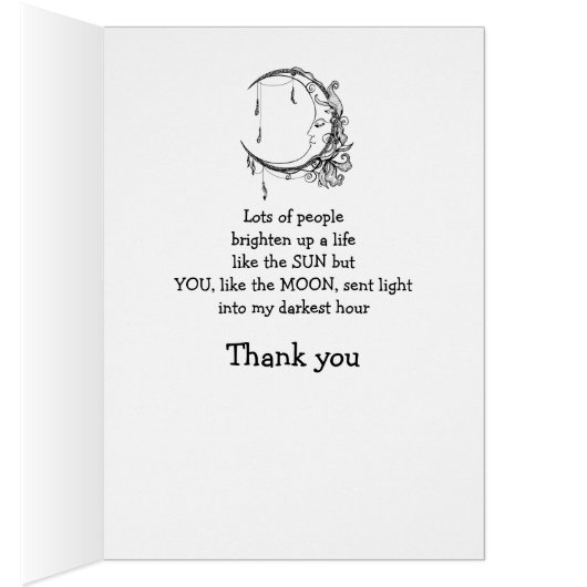 月感謝していの様に私の最も暗い時間を友人 (内側 (右))