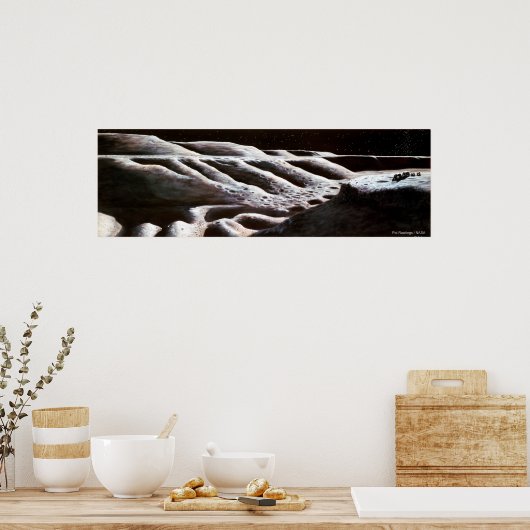 月探査 ポスター (キッチン)