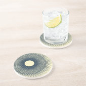 月放射黒光抽象芸術 コースター (側面)