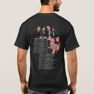 月旅行2018年- 2019年は歩きます Tシャツ