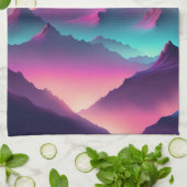 月昇り キッチンタオル (折り畳み)