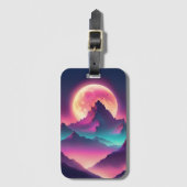 月昇り ラゲッジタグ (正面縦)