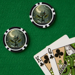 月明かりが踊る場所では、ちょっとしたいたずらが目を覚ます。 ポーカーチップ