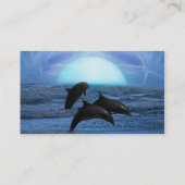 月明かりでイルカ 名刺 (裏面)