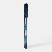月明かりに浮かぶゴシックドラキュラ城 iPhone 16ケース (右側面)