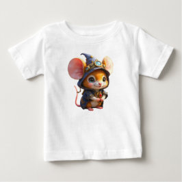月明かりに照らされた小さな奇跡の守り手 ベビーTシャツ