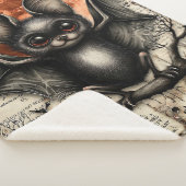 月明かりのエコー:ビロード翼センティネル シェルパブランケット (3/4)