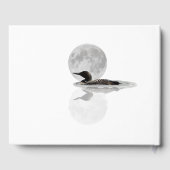 月明かりのゲストブックでルーンが泳ぐ ゲストブック (裏面)