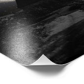 月明かりのゴシック様式の暗い城 フォトプリント            (角)