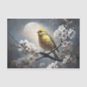 月明かりのソンバードの切り離し 薄葉紙 (正面)