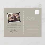 月明かりのツバメAsh日付はがきを保存 案内ポストカード (裏面)