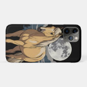 月明かりのパロミノの馬 Case-Mate iPhoneケース (裏面(横))