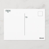 「月明かりのヒゲ」 ポストカード (裏面)