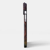 月明かりの下での死 iPhoneケース (左側面)