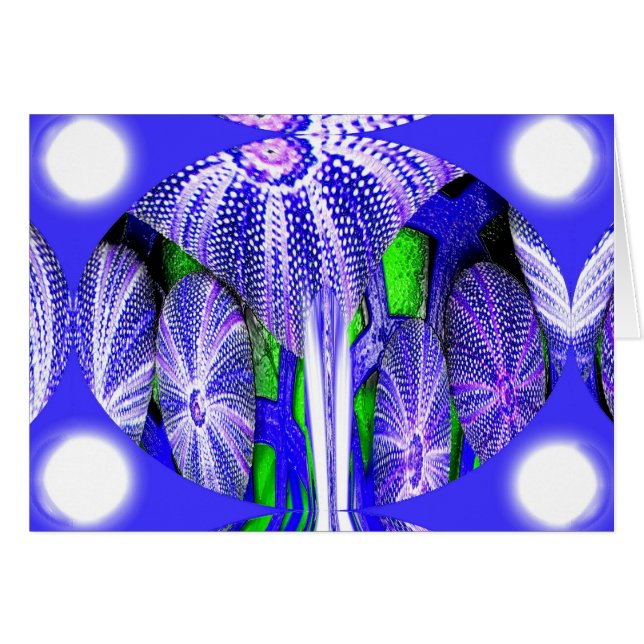 月明かりの下でウニ (正面横)