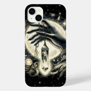 月明かりの下でクリスタルを持つ手 Case-Mate iPhone 14 PLUSケース