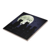 月明かりの下で動く タイル (側面)