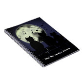 月明かりの下で動く ノートブック (右側)