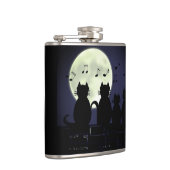 月明かりの下で動く フラスク (右)