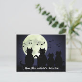 月明かりの下で動く ポストカード (スタンド正面)