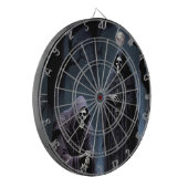 月明かりの下で寒気が淡い色のする ダーツボード (正面左)