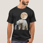 月明かりの下で極の優雅さ Tシャツ (正面)