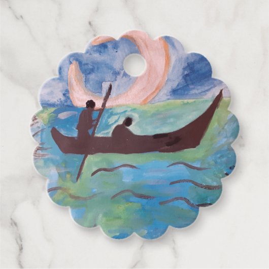 月明かりの下で航海 フェイバータグ (正面)