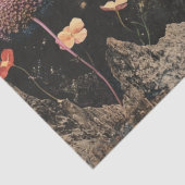 月明かりの下のオレンジポピー 薄葉紙 (詳細)