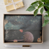 月明かりの下のオレンジポピー 薄葉紙 (ギフト)