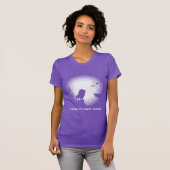 月明かりの下の獅子 – 独り立ちの闘志 Tシャツ (正面フル)