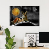 月明かりの下 ポスター (ホームオフィス)