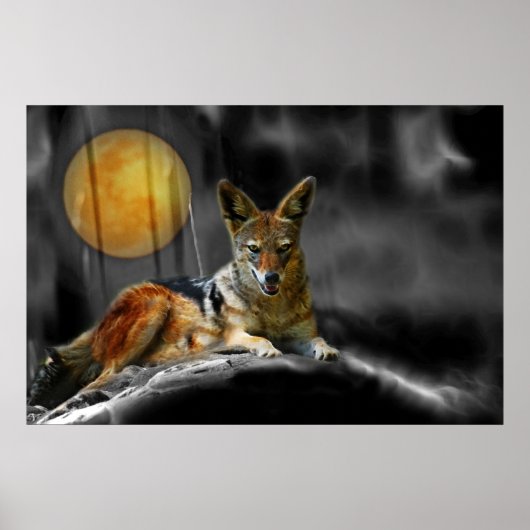 月明かりの下 ポスター (正面)