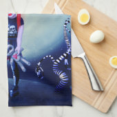 月明かりの不整合 キッチンタオル (四つ折り)