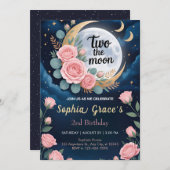 月明かりの中で二人の囁き 招待状 (正面/裏面)