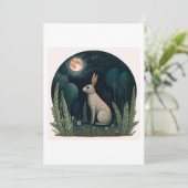 月明かりの中で幸せなウサギ シーズンカード (スタンド正面)