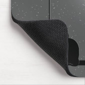 月明かりの中で揺れる猫のシルエット マウスパッド (コーナー)