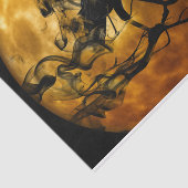 月明かりの中で激しく揺れる 薄葉紙 (詳細)