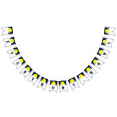 月明かりの中で狼みんな吠えろ!バント バンティングフラッグ (全)