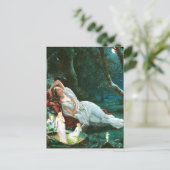 月明かりの中で眠るティターニア – シモンズ・アート ポストカード (スタンド正面)