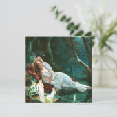 月明かりの中で眠るティターニア – シモンズ・アート 招待状 (スタンド正面)